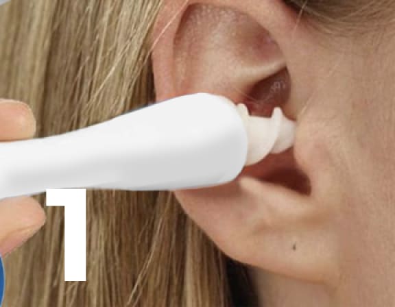 Extra Tvidler Handle - Assure que tout le monde dans la famille a un outil  de nettoyage des oreilles sûr, fiable et efficace. Compatible avec toutes  les têtes de rechange en spirale